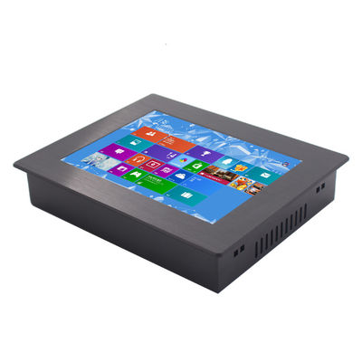 pouce imperméable 1024x768 du moniteur 8 d'affichage à cristaux liquides de 350nits IP65 avec HDMI VGA