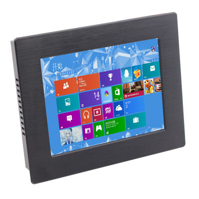 pouce imperméable 1024x768 du moniteur 8 d'affichage à cristaux liquides de 350nits IP65 avec HDMI VGA