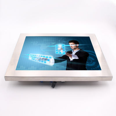 19 moniteur IP67 sans couture 18W HDMI de panneau d'affichage à cristaux liquides de pouce SS304 1280x1024