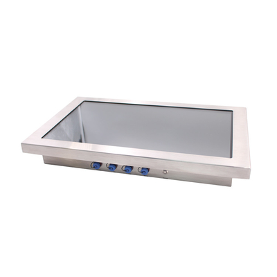 Cadre imperméable Fanless du PC 1.5mm du panneau SUS304 21 pleine IP67 FCC de pouce PoE