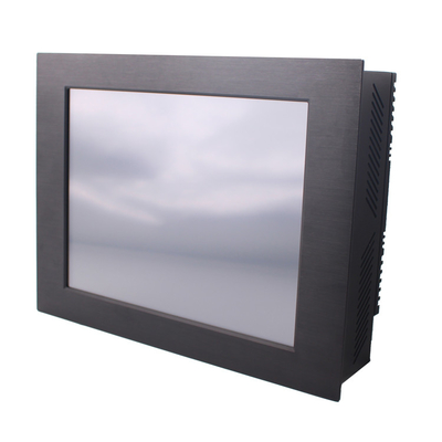 PC en aluminium d'écran tactile de Linux 15 pouces de Fanless pour le système de HMI