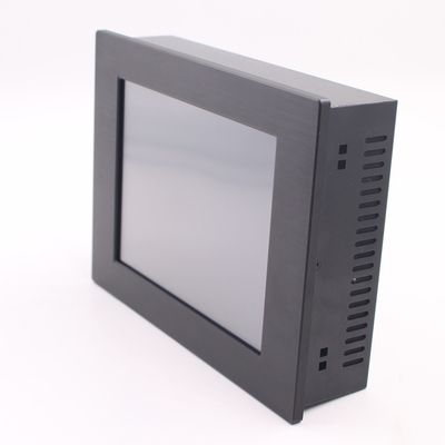Moniteur rocailleux IP65 18W 350nits Vesa Embedded de l'écran tactile 24VDC