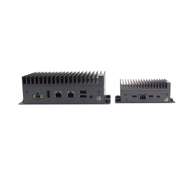 Ordinateur incorporé en aluminium de bord d'AI RS232 PCIE pour le niveau d'entrée