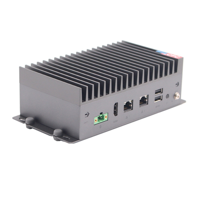 Ordinateur incorporé en aluminium de bord d'AI RS232 PCIE pour le niveau d'entrée