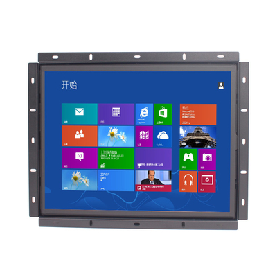 tension d'éventail du moniteur HDMI 8-36V de contact du cadre ouvert 17inch