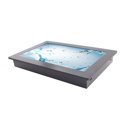 Plein IP65 PCAP a enfoncé le PC RJ45 RS232 de contact imperméabilise 10 points capacitifs