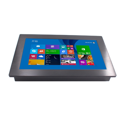 Le PC industriel en aluminium de panneau de l'alimentation CC 12V, IP67 imperméabilisent 15,6 le PC de l'affichage à cristaux liquides AIO de pouce