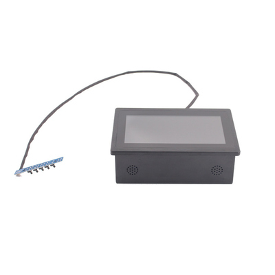 moniteur industriel de bâti de panneau de 9-36v DVI VGA pour l'écran tactile résistif de voiture