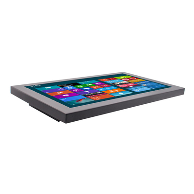 Plein IP65 21 logement imperméable du large écran SUS304 de moniteur de contact de pouce