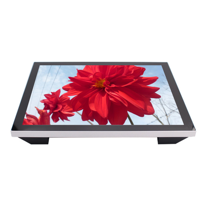 Écran tactile capacitif du moniteur 19inch d'ordinateur d'écran tactile de couleur de noir de DVI/HDMI